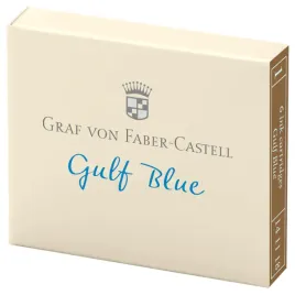 naboje-atramentowe-graf-von-faber-castell-gulf-blue-6-szt