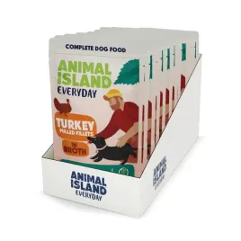 mokra-karma-dla-psa-animal-island-indyk-fileciki-10x150g