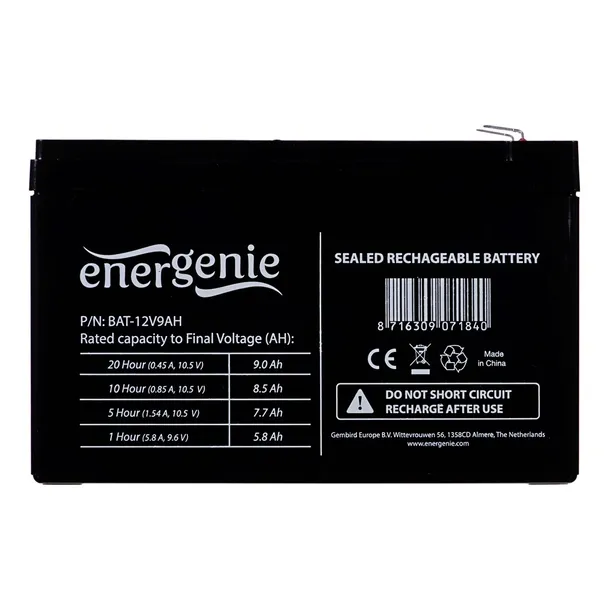 gembird-akumulator-zelowy-do-ups-12v-9ah-pojemnosc-9-ah