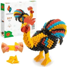 alexander-zestaw-kreatywny-origami-3d-kogut-2574