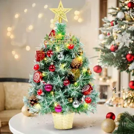 choinka-swiateczna-sztuczna-do-ubrania-lampki-led-bombki-wstazki-50cm