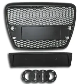 grill-przedni-audi-a6-4f-04-08-black-matt