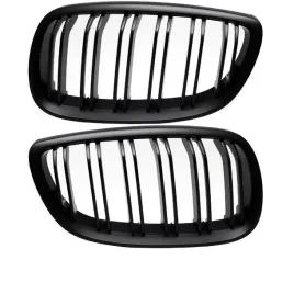 grill-bmw-e92-06-10-czarny-matt-podwojne-ramiona