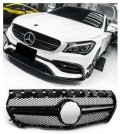 grill-mercedes-c117-cla-13-19-amg-optik-glossy-blk