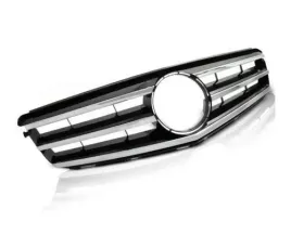 grill-mercedes-w204-07-14-avantgarde-chrome-black