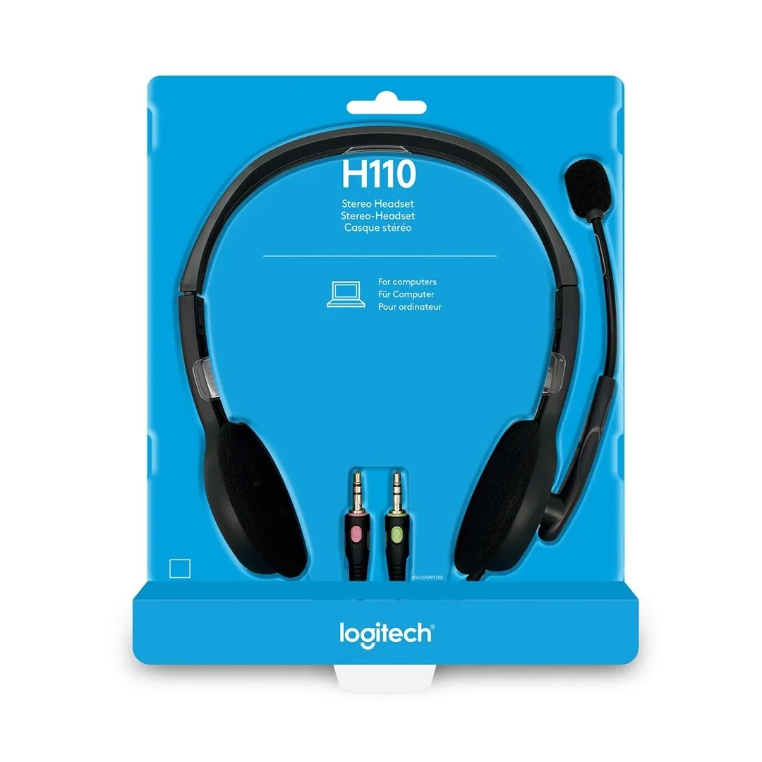 sluchawki-logitech-h110-stan-nowy