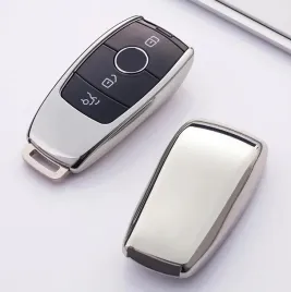 pokrowiec-na-kluczyk-do-mercedes-keyless-srebrny
