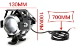 lampa-led-u5-czarna-stan-nowy