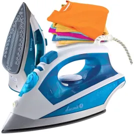 zelazko-parowe-reczne-mocne-ceramiczne-lucznik-strazak-niebieskie-2200w