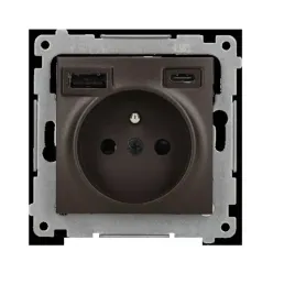 brazowe-gniazdko-elektryczne-z-ladowarka-do-telefonow-2xusb-dgz1zusb2ca-01