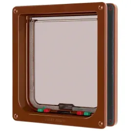drzwiczki-dla-kota-cat-mate-4-way-xl-brazowe-kerbl