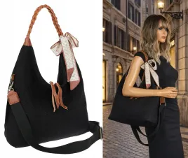 torebka-damska-worek-shopper-duza-na-ramie-pleciona-apaszka-ma359-czarna