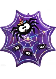balon-foliowy-gwiazdka-pajaki-pajeczyna-spider-halloween-55-cm