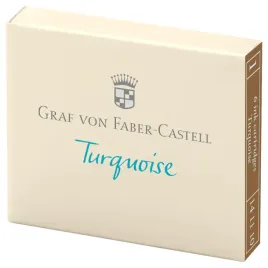 naboje-atramentowe-graf-von-faber-castell-turquoise-6-szt
