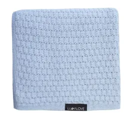 kocyk-welniany-lullalove-blekitny-merino-90x100-cm