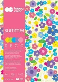 blok-a4-20k-deco-summer-170g-happy-color