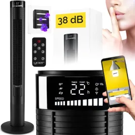 wentylator-kolumnowy-stojacy-cichy-yoer-10m-zasieg-4-tryby-jonizacja-aroma