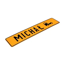 tablica-tloczona-aluminiowa-gadzet-michal-truck