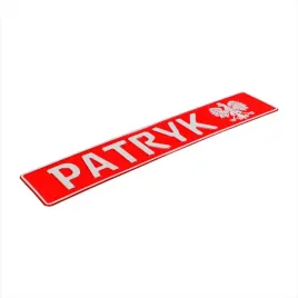 tablica-kolekcjonerska-imienna-tloczona-patryk-tir