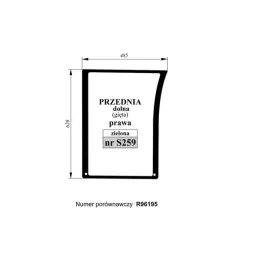 szyba-przednia-dolna-prawa-gieta-zielona-john-deere