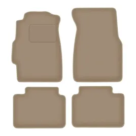 dywaniki-samochodowe-welurowe-do-honda-civic-vi-sedan-1995-2001-bezowe