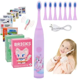 szczoteczka-soniczna-do-zebow-dla-dzieci-elektryczna-fiolet-koncowki-gratis