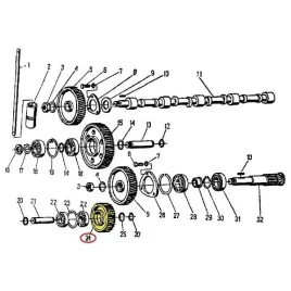 kolo-rozrzadu-posrednie-dolne-950416-c-360zetor-oryginal-ursus