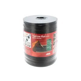 tasma-ogrodzeniowa-top-line-plus-tricond-200-m-x-40-mm-brazowa-ako