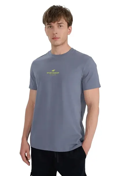 Męska koszulka 4F T-shirt TSHM2961 32S denim XL