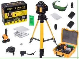 poziomica-laserowa-360-laser-krzyzowy-4d-zestaw-walizka