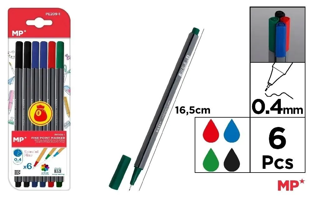 cienkopis-0-4mm-4-kolory