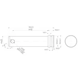 sworzen-36x160mm-stan-nowy
