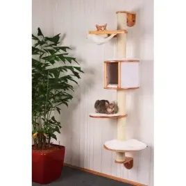 drapak-dla-kota-dolomit-scienny-168-cm-bialy-kerbl