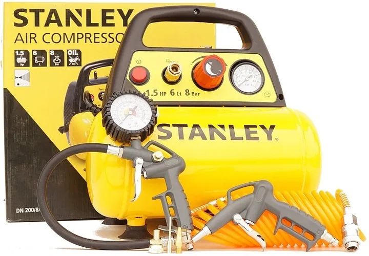 stanley-kompresor-sprezarka-6l-8-bar-zestaw-6el-marka-stanley