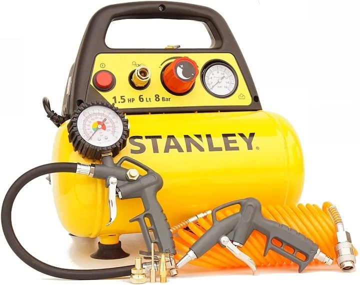stanley-kompresor-sprezarka-6l-8-bar-zestaw-6el-stan-nowy