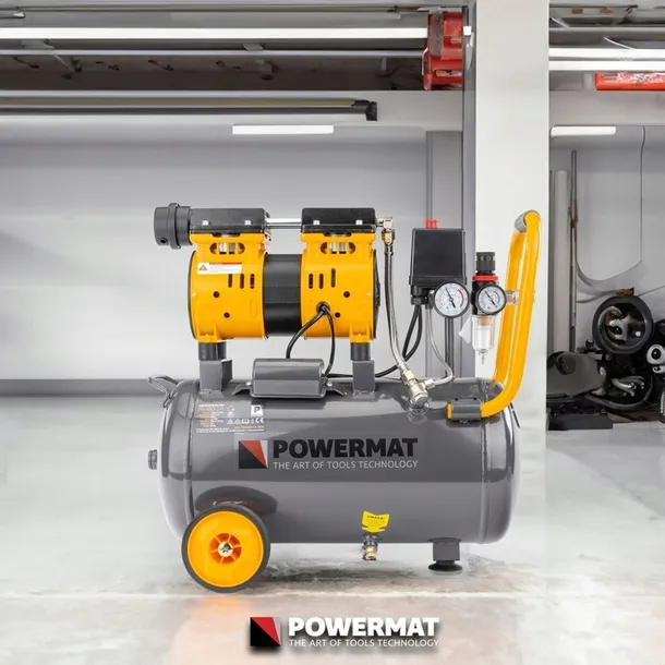 kompresor-bezolejowy-24l-sprezarka-8-bar-220l-min-230v-separator-cichy-59db-stan-opakowania-oryginalne