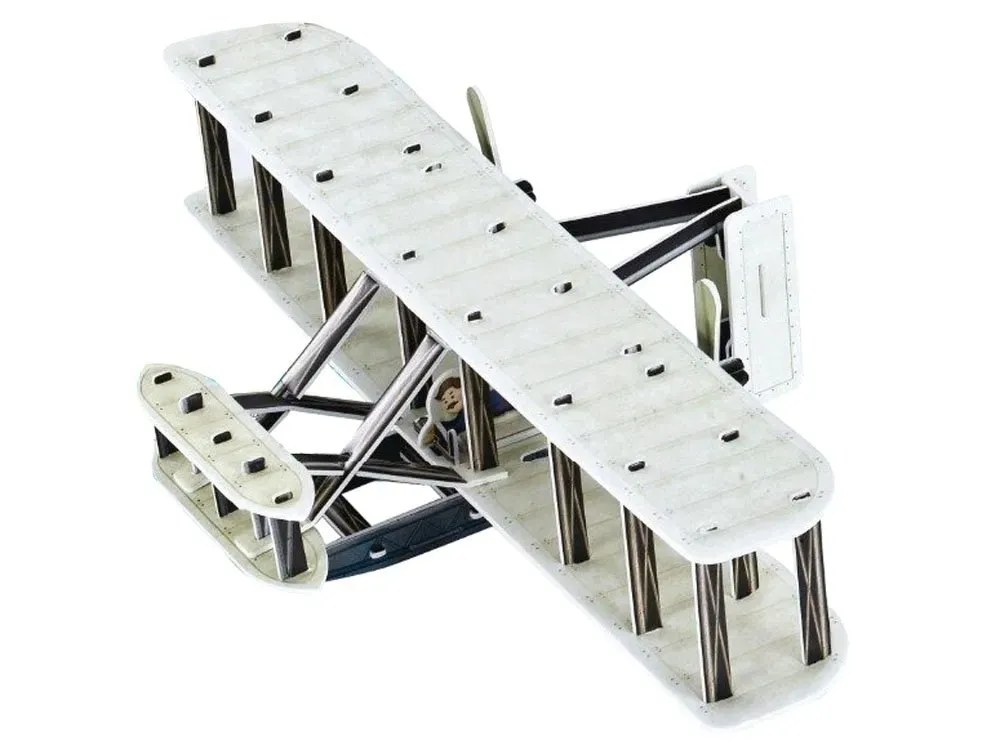 puzzle-3d-samolot-braci-wright-flyer-51-eleza2905-stan-nowy