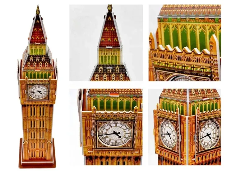 puzzle-3d-30-elementow-londyn-big-ben-za3802-kod-producenta-za3802