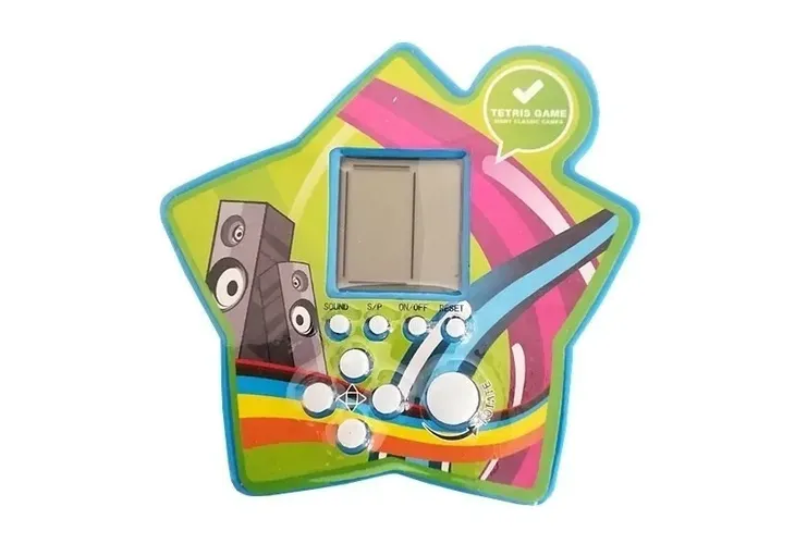 gra-elektroniczna-kieszonkowa-brick-niebieska-kolor-wielokolorowy