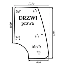 szyba-drzwi-prawa-kubota-bx231