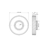 kolo-napedzane-i-biegu-c-385-stan-nowy