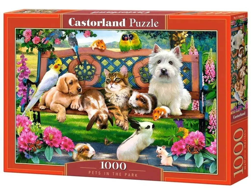 puzzle-1000-pets-in-the-park-castor