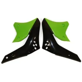 ufo-oslony-chlodnicy-kawasaki-kxf-250-06-kolor-czarny-zielony