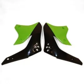 ufo-oslony-chlodnicy-kawasaki-kxf-450-06-kolor-czarny-zielony