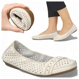 rieker-38-baletki-damskie-letnie-baleriny-skorzane-azurowe-buty-elastyczne