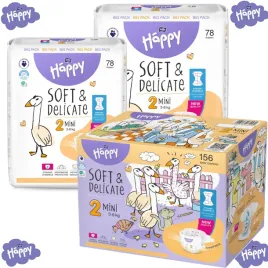 pieluszki-bella-baby-happy-rozmiar-2-mini-3-6kg-2x78szt-156szt