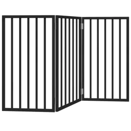 bramka-ograniczajaca-dla-psa-czarna-50-x-90-x-2-cm-dlugosc-150-cm