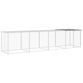 klatka-dla-kurczat-z-dachem-jasnoszara-403x98x90-cm-stal