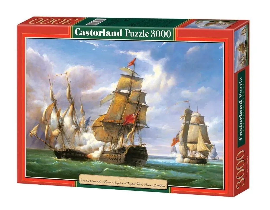 puzzle-3000-zaglowce-na-morzu-castor