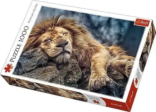 puzzle-1000-spiacy-lew-trefl